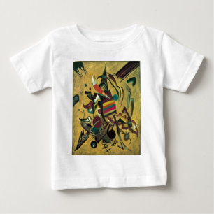 T-shirts Pontos de Kandinsky Pintura Abstrata em Tela