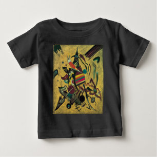T-shirts Pontos de Kandinsky Pintura Abstrata em Tela