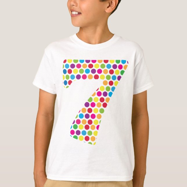 T-shirts Pontos felizes -7 (Frente)