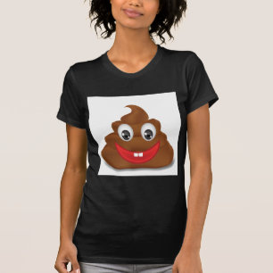 T-shirts poo emojis