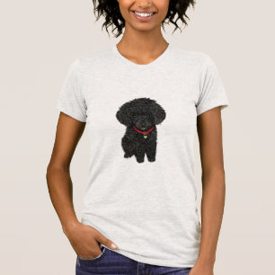T-shirts Poodle Miniatura ou Brinquedo - Preto 1