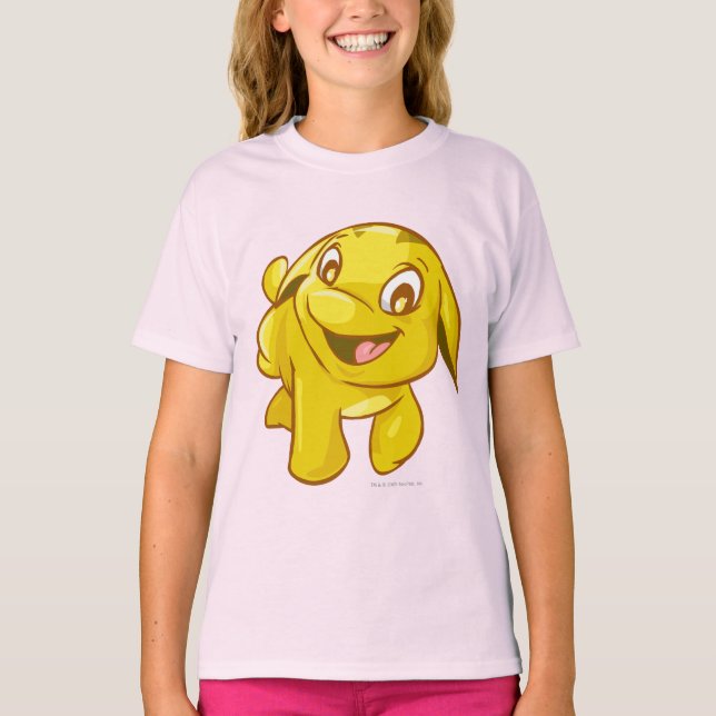 T-shirts Poogle Dourado (Frente)