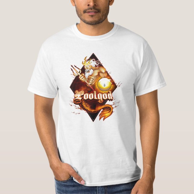 T-shirts Poolgod Netuno (Frente)