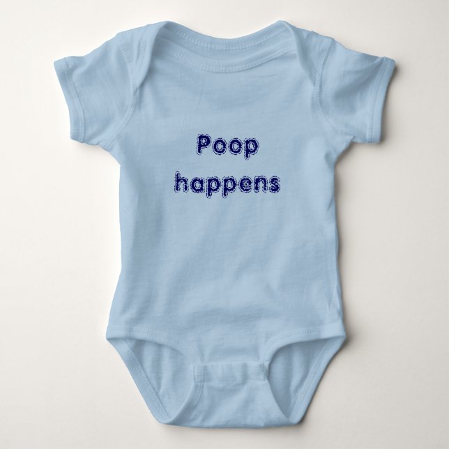 T-shirts Poop acontece (Frente)