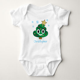 T-shirts Poop Emoji Bebê Enfeite De Árvore De Natal