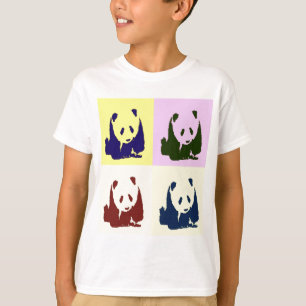 T-shirts Pop Art Baby Pandas
