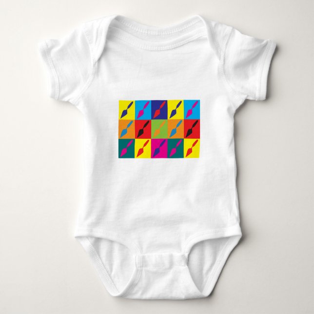 T-shirts Pop art da arqueologia (Frente)