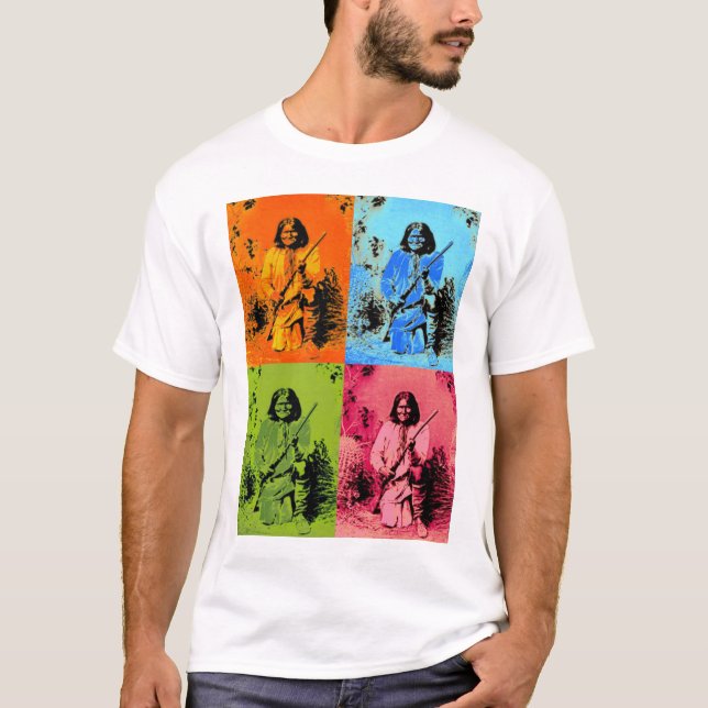 T-shirts Pop art de Geronimo (Frente)