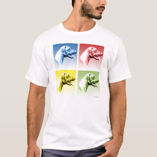 T-shirts Pop art de Rhodesian Ridgeback