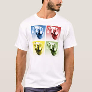 T-shirts Pop art do Dachshund