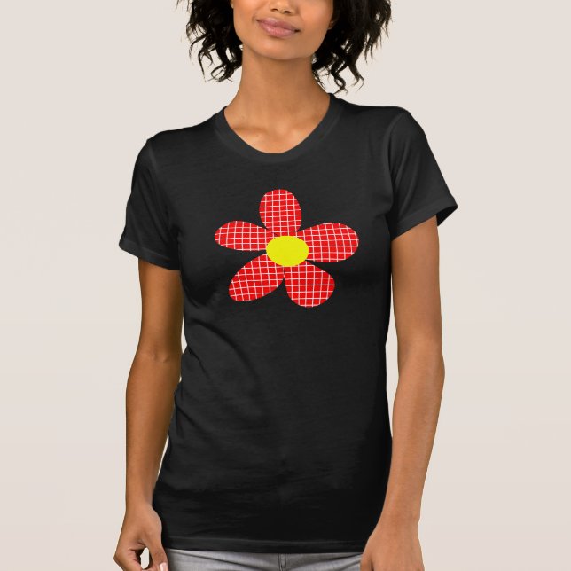 T-shirts Pop Art Flower - Personalizado (Frente)