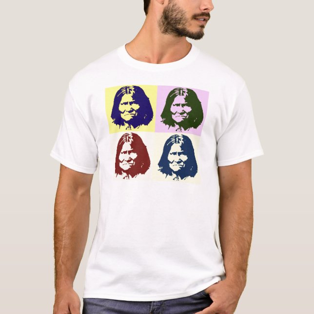 T-shirts Pop Art Geronimo (Frente)
