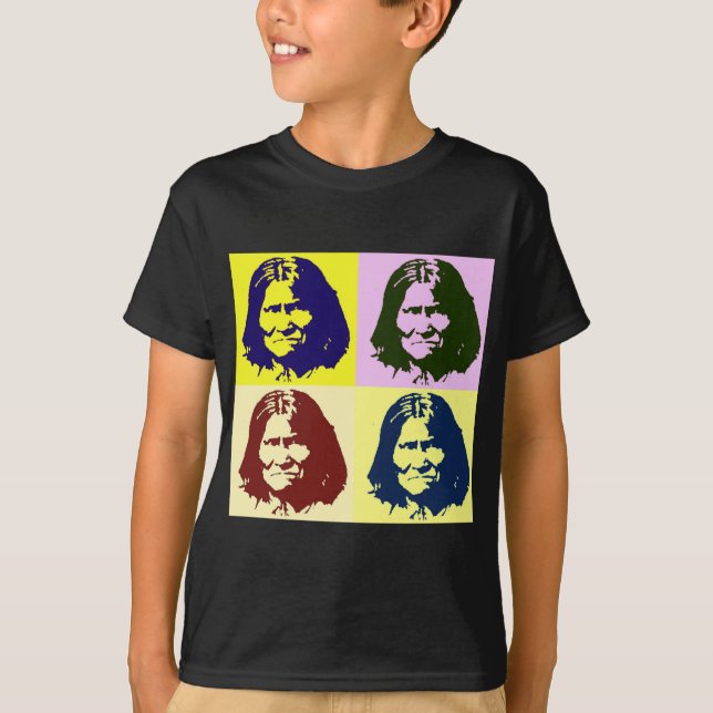 T-shirts Pop Art Geronimo (Frente)