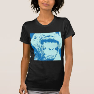 T-shirts Pop Art Gorilla Faces
