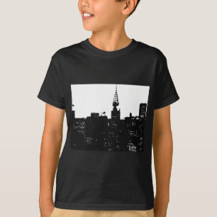 T-shirts Pop Art New York Silhouette