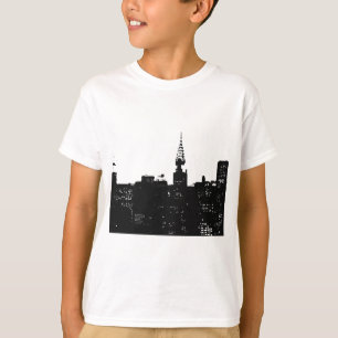 T-shirts Pop Art New York Silhouette