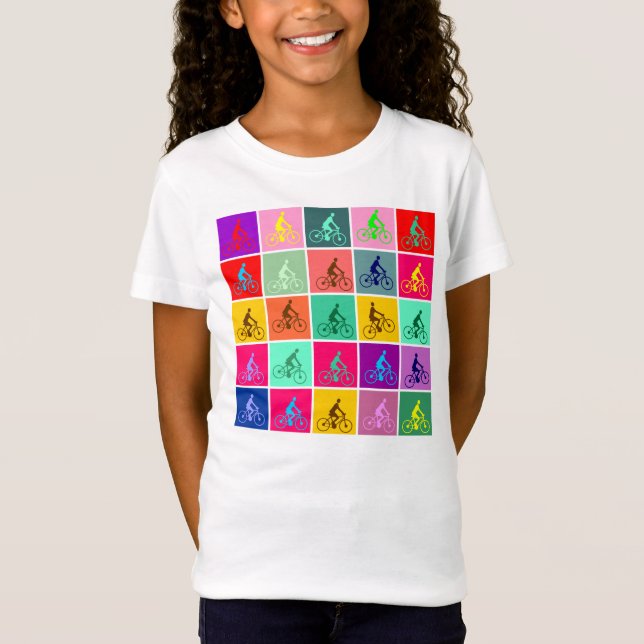 T-shirts Pop de Pedalada (Frente)