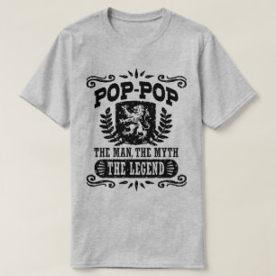 T-shirts Pop do pop o homem o mito a legenda