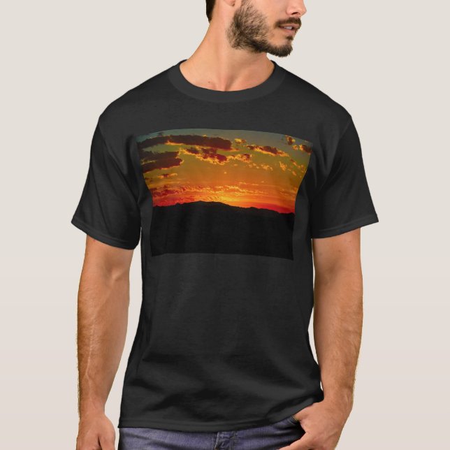 T-shirts Por do sol da arizona (Frente)