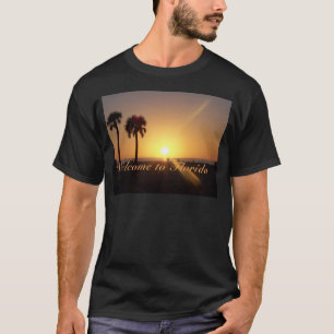 T-shirts Por do sol de Florida