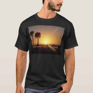 T-shirts Por do sol de Florida