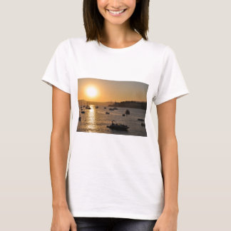 T-shirts Por do sol do ponsa do papai noel
