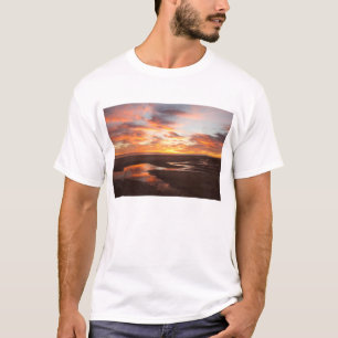 T-shirts Por do sol no mar de Cortez