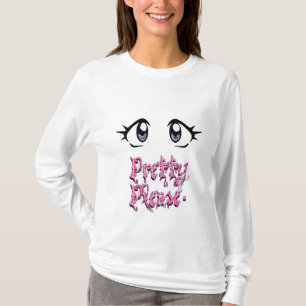 T-shirts Por favor Hoodie bonito