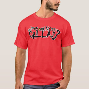 T-SHIRTS POR QUE NENHUMA ESPANHA DOS CALLAS DE TE