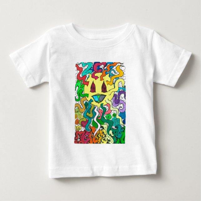 T-shirts Porcentum Sun - Percentual Designs (Frente)