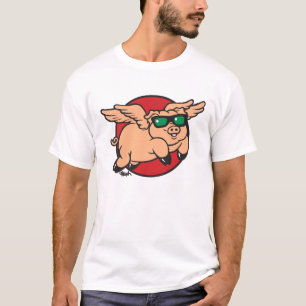 T-SHIRTS PORCO DO VÔO