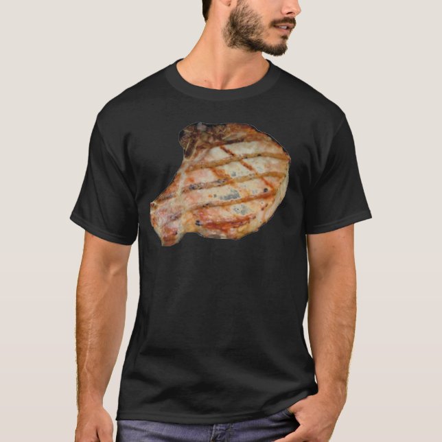 T-shirts Porkchops é delicioso (Frente)