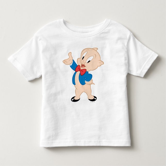 T-shirts Porky Pig | Dose clássica (Frente)