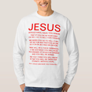 T-shirts Porque Jesus morreu