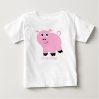 Porquinhas Rosa Pequenas e Fofas Personalizadas