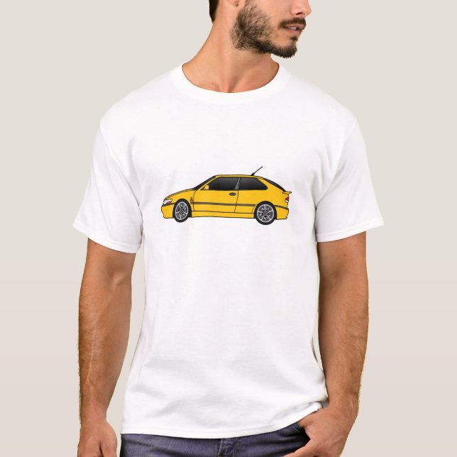 T-shirts Porta de MCY 9-3_viggen 2 (Frente)