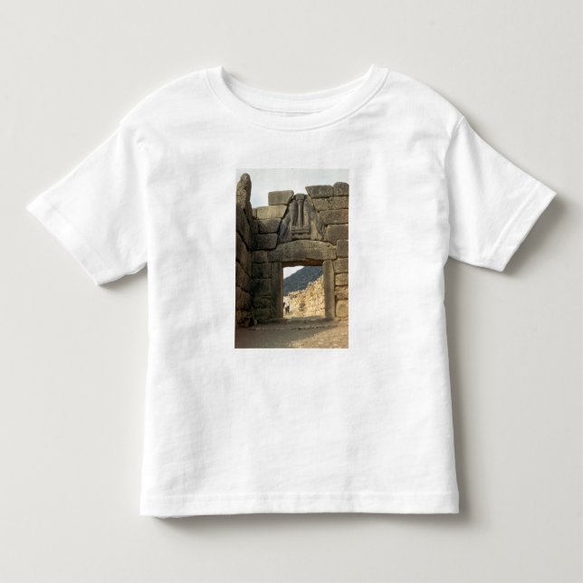 T-shirts Porta do leão sobre a entrada (Frente)