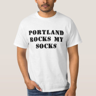 T-shirts Portland balança meu T das meias
