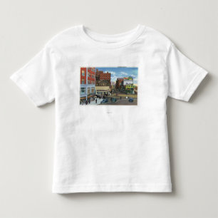 T-shirts Portland, MaineView do quadrado do congresso