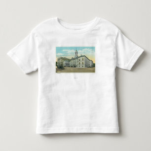 T-shirts Portland, opinião de MaineExterior da câmara