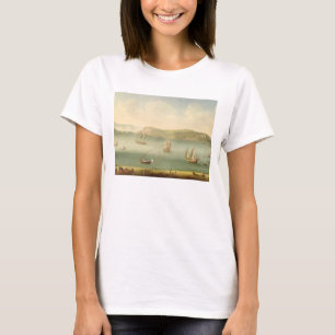 T-shirts Porto Mahon, Minorca, 1730's (óleo em canvas)