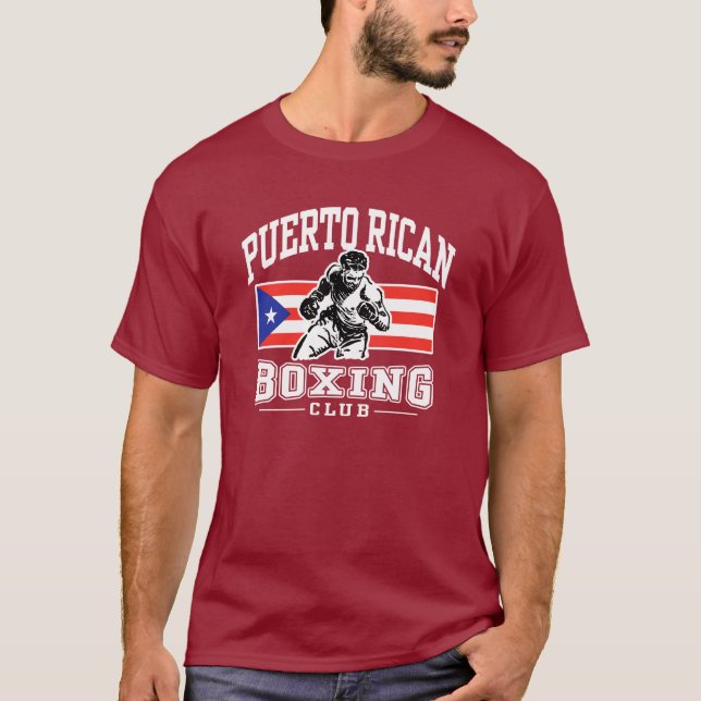 T-shirts Porto Rico Boxing (Frente)