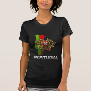 T-shirts Portugal: Armas, Bandeira e Mapa