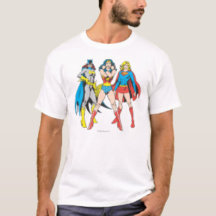 T-shirts Pose de Superheroínas