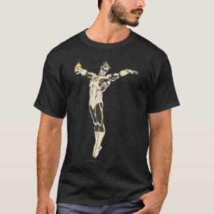 T-shirts Poses verdes da lanterna