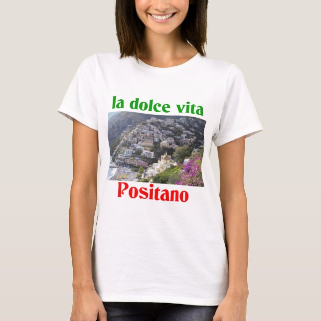 T-shirts Positano Italia (Frente)