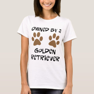 T-shirts Possuído por um golden retriever