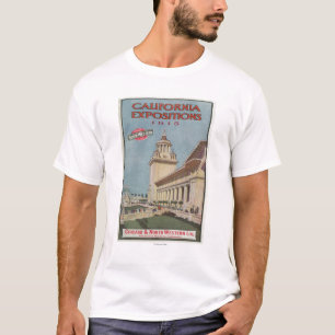 T-shirts Poster #2 das exposições de Califórnia