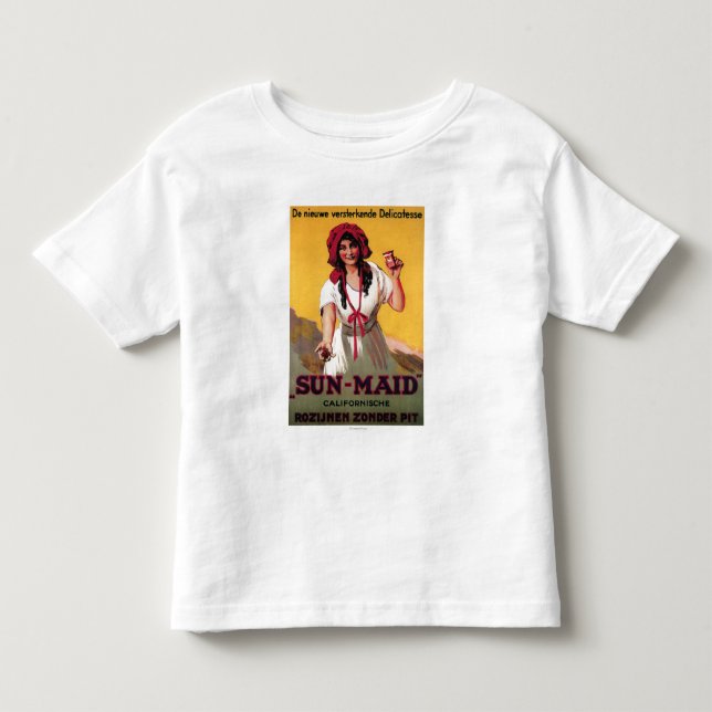 T-shirts Poster da passa de Califórnia da Sun-Empregada (Frente)