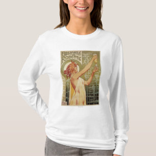 T-shirts Poster da propaganda do absinto de Robette